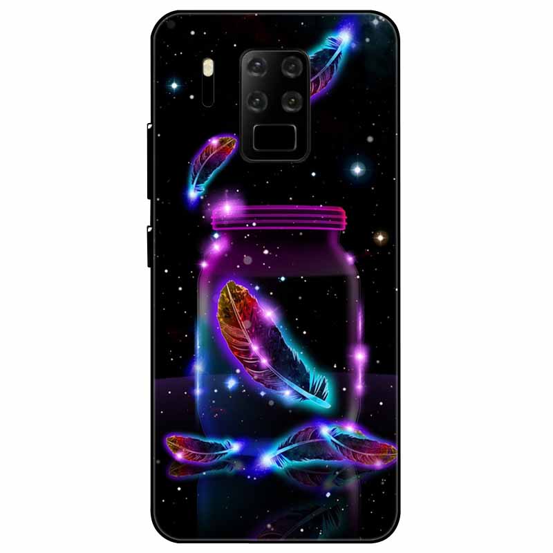 For OUKITEL C18 Pro C21 C21Pro Case Silicone Black Soft Protector Funda Capa for OUKITEL C21 Pro C18 Pro Cover TPU Cartoon Cover