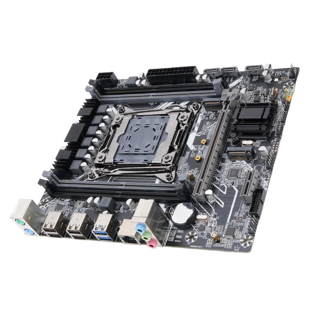 X99 Gaming Motherboard for LGA 2011 3 Computer Motherboard 4 Channel DDR4 128GB M.2 Nvme NGFF Serial ATA 3.0 6Gb S PCI