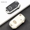 Tpu Car Flip Key Case Cover Shell Fob For Kia Sportage R Gt Stinger Gt Sorento Ceed Cd Cerato Forte   Accessories Holder
