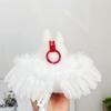 15-17cm For Labubu Baby Clothes Angel Wings Bubble Mart Role Playing Fashion Accessories  Car Pendant (No Dolls)