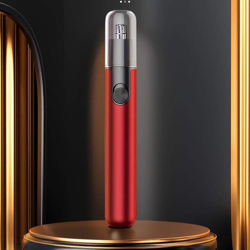 Hliníkový USB zastřihovač chloupků v nose, bezbolestný zastřihovač obočí a zastřihovač chloupků na obličeji, vhodný pro osoby starší 14 let,
