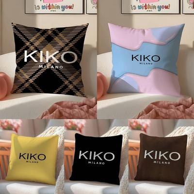 Affordable Luxury KIKO MILANO-Trendy Pillow Case Comfort Sofa Bed Silky Elegant Invisible Zipper Decorative Cushion Cover