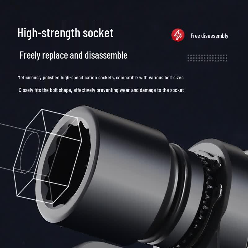 Huxiao T1500NA Electric Wrench CN plug (adapter included)