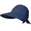 Foldable Hat Wide Brim Sun Hat Summer Hat Protective For Beach Ladies Women Anti-Uv Beach Visor Caps Hats