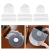 100 Pieces Clear Record Sleeves Anti Statics, Vinyl Inner Sleeves, Thick Material