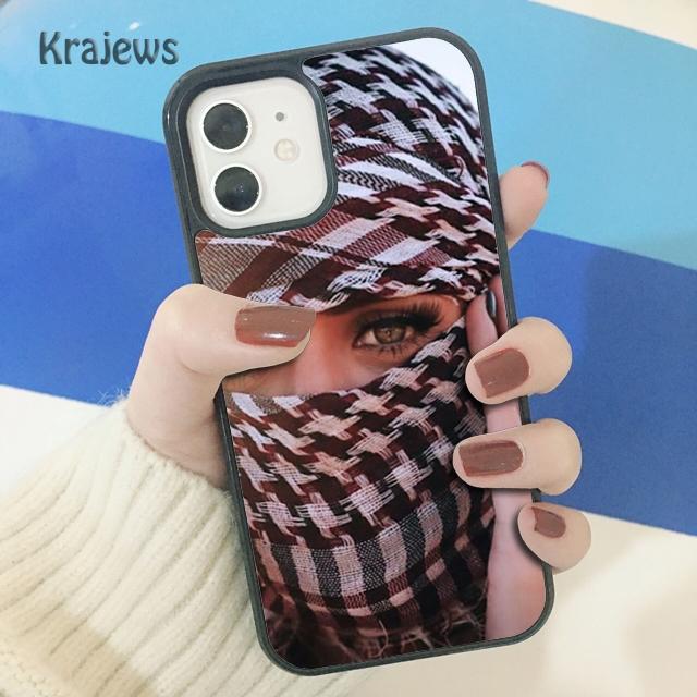 

Мягкий чехол для телефона Krajews арабская женщина с никабом для лица и глаз для iPhone 14 SE 6 7 8 plus XR XS 11 12 13 pro max Samsung S21 S22 iPhone 11