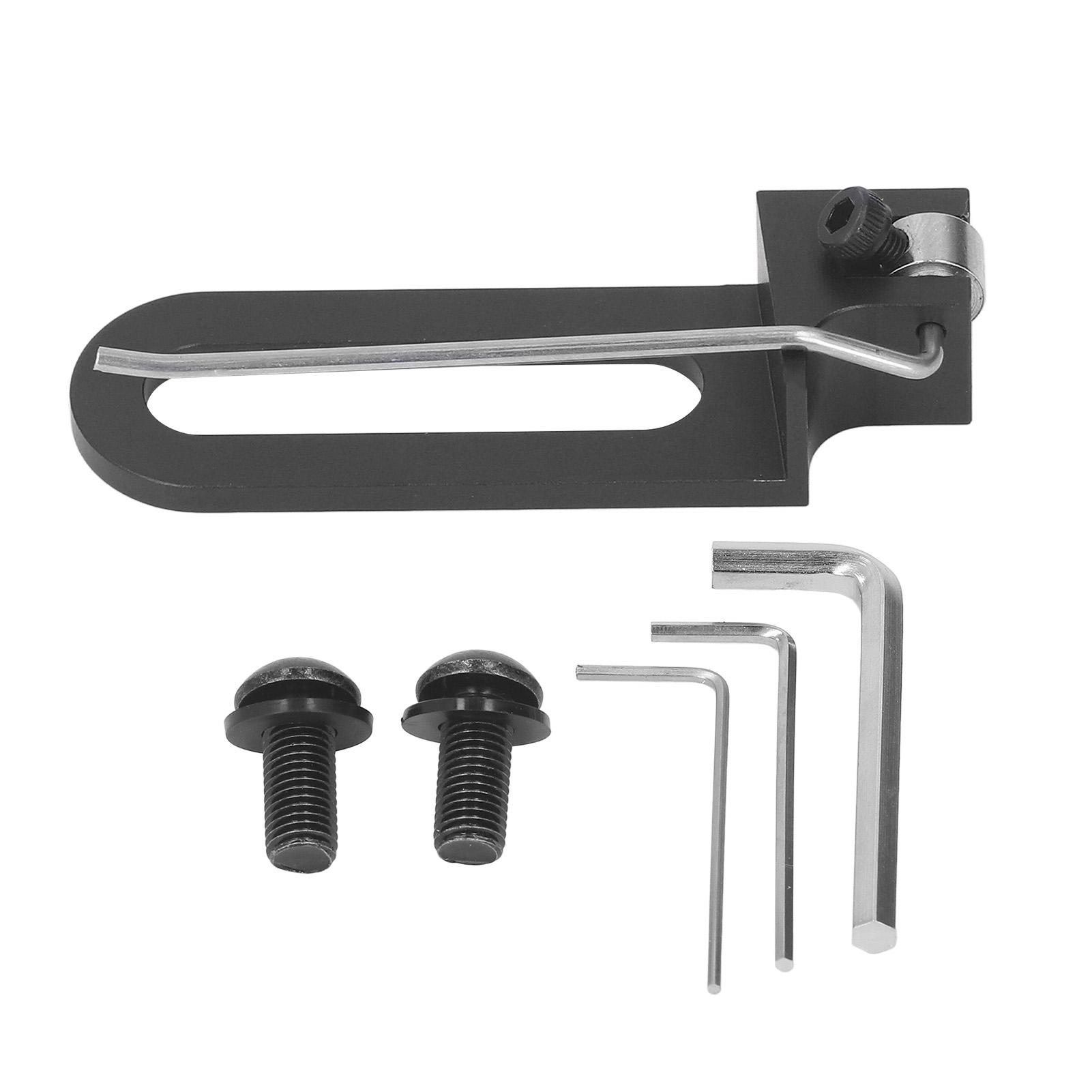 Kaisai Black Aluminum Archery Magnetic Arrow Rest Screw For Recurve Bow Hunting Target Shooting Outdoor Accessories