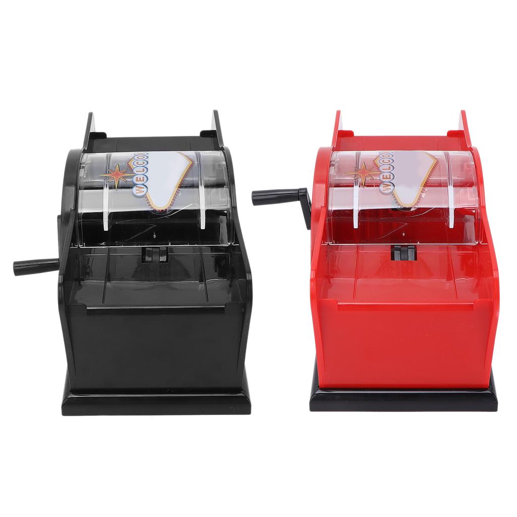 Shuffler manual de cartas de 1-2 baralhos, ferramenta de embaralhamento manual de cartas de pôquer