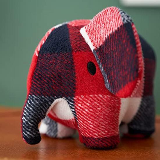 BON TON TOYS Elephant Check 20cm Red BTT-021RD Gift