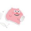 Pig Bacon Laptop Mouse Pad - Small, Non-Slip, Wear-Resistant, Waterproof, Oil-Proof, Easy-to-Clean Desk Mat.