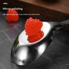 Soup Spoons Stainless Steel Dinner Spoons Heavy Duty Thick Short Handle Table Spoons for Soup Cereals Bouillon Dessert