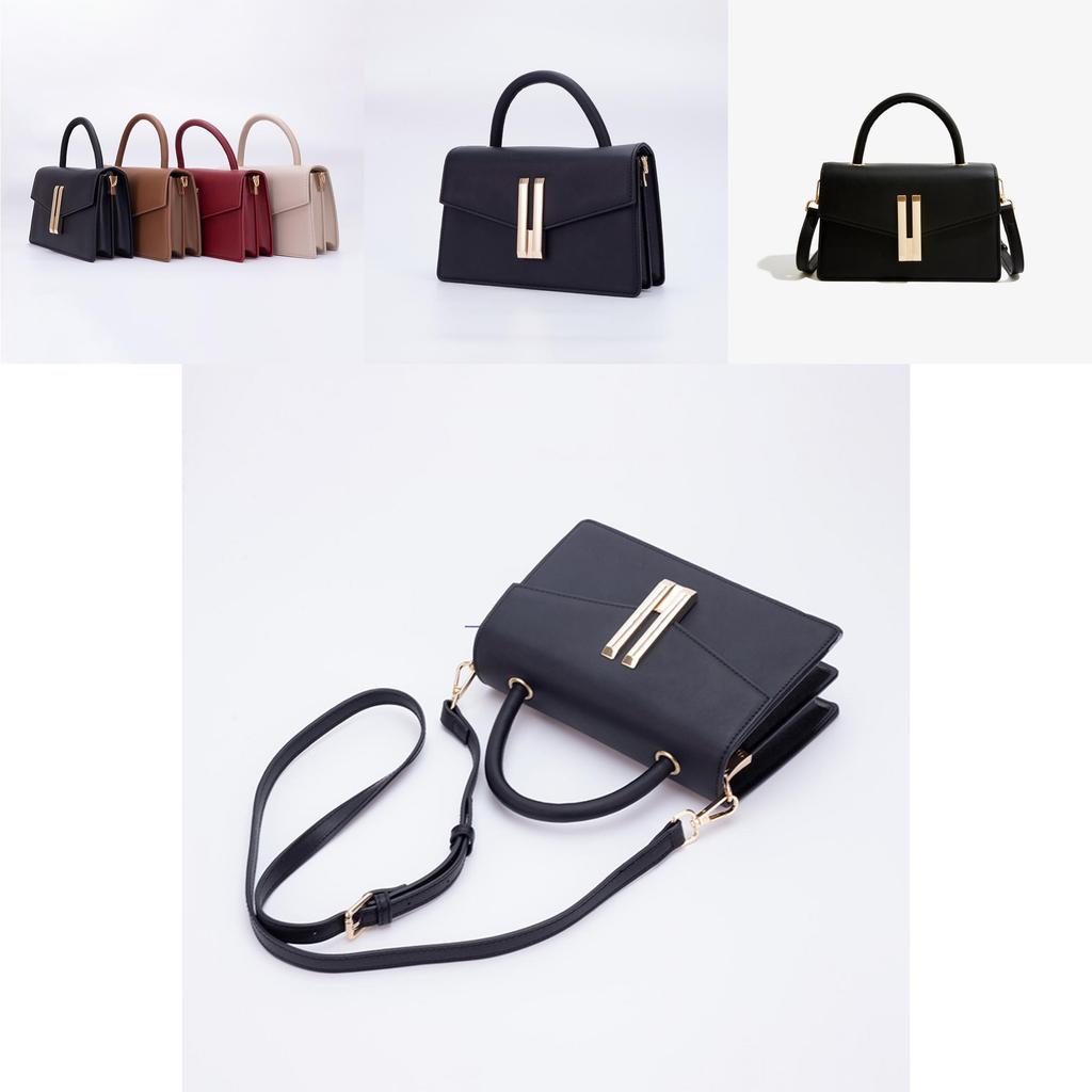 Pu Women's Bag New Cross-border Foreign Trade Sling Bag Female Small Bag Lady Single Shoulder Bag Small Square Bag L2433