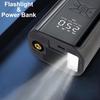 New Digital Air Pump with LED Light Outdoor Wireless Tire Inflator Air Compressor Portable Tire Pressure Gauge  LCD Display 150PSI 120W