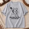 Casual Summer Tshirts for Unisex Unisex Some People Just Need A Pat on The Back Design Clothes Trendy Funny T Shirts for Adults