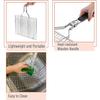 Large Portable Folding Fish Grill Baskets for Outdoor Grill Vegetables Stainless Steel BBQ Grilling Basket With Handle YYA01