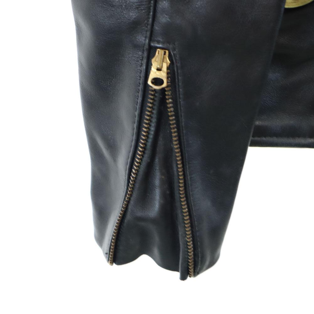 VANSON Made in USA leather Single riders jacket 34 Leather liner included Men's Used