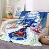 Custom 1pc Sonic Adventure: Through Time Blanket, Soft And Comfortable Blanket, Casual Warm, Camping Travel Blanket, Birthday Gift Q912179