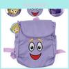 Dora The Explorer Nylon Backpack With Map Plush Doll Perfect Christmas Gift For Kids!