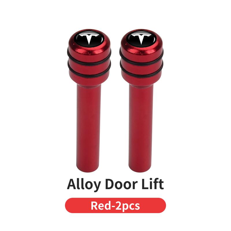 Car Tire Door Pin Lock Alloy Door Lock Knod Cover For Tesla Model 3 Model S Model X Model Y Mini 2026 Roadster Y Juniper 2025
