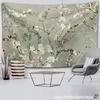 Van Gogh Oil Painting Almond Blossoms Tapestry Headboard Wall Art Bedspread Dorm Tapestry Home Decor