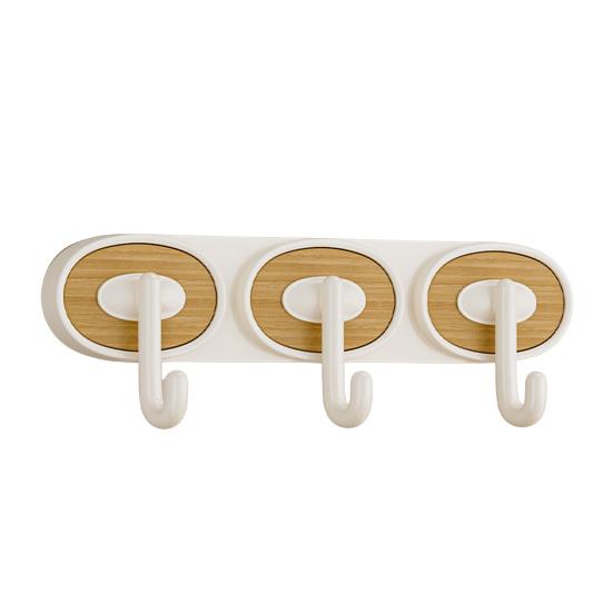Adhesive Hook, Load-Bearing Wall Hanger, with High-Adhesive Backing Retro Style Hook, for Bathroom Kitchen Entrance Hall
