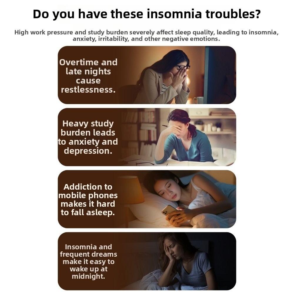 Mini White Noise Machine Bluetooth 5.4 Portable Music Player  Insomnia Relief