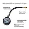 High Precision 100Psi Car Tyre Pressure Gauge Long Hose Tire Meter Detector For Auto Motorcycle Truck Tire Air Pressure Tester