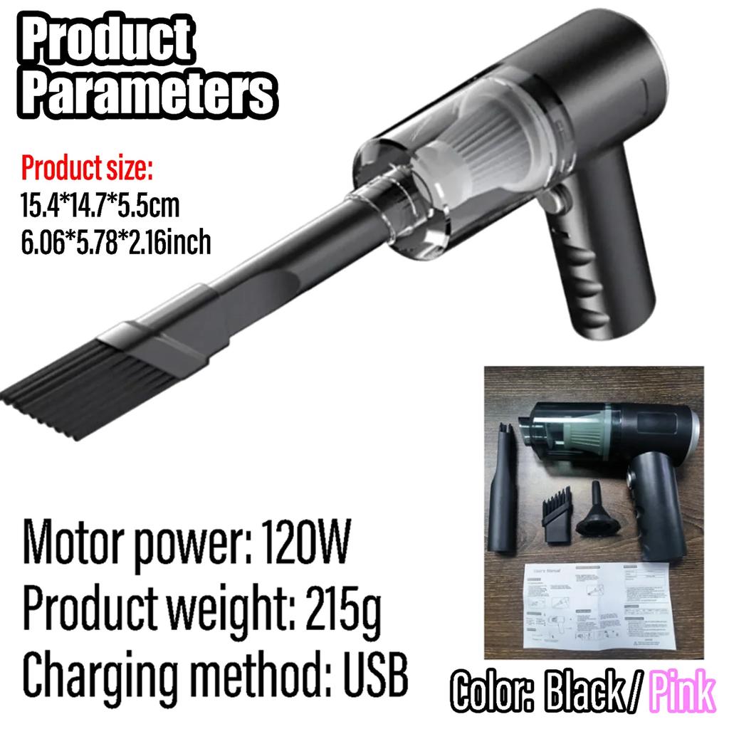7000Pa Pet Hair Vacuum Cleaner Remover Rechargeable Handheld Household Car Vacuum Cleaner For Pet Hair Absorber Cleaning Tool
