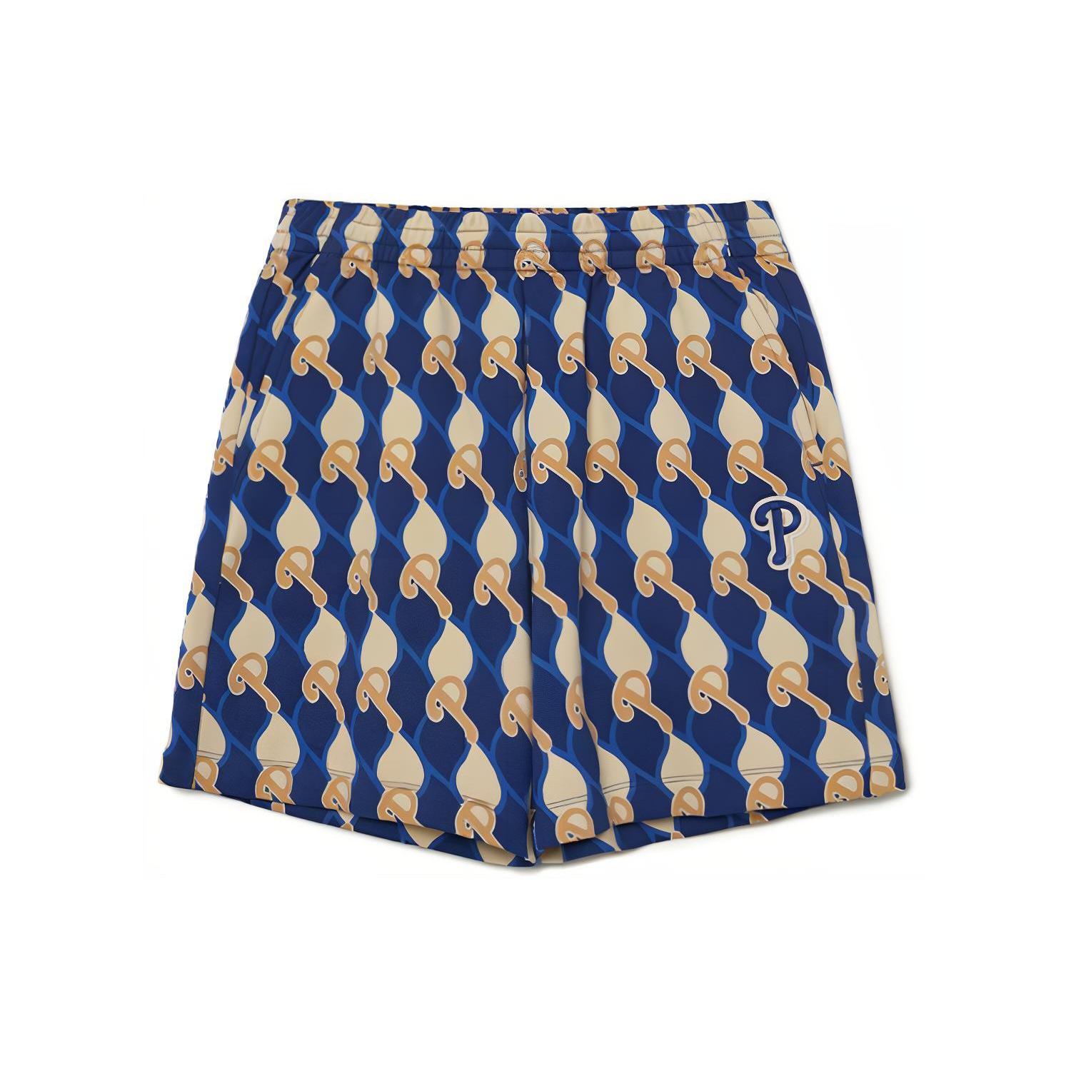 MLB SS23 Casual Shorts Unisex Navy Moderate 3ASPM0333-10NYL S