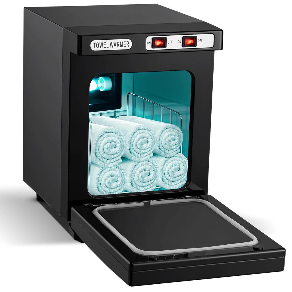 UV Sterilizer and Warmer for Wet Towels with Automatic Temperature Control