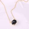 KELITCH Top Crystal Pendant Necklace Fashion Gold Chain for Women Jewelry Gift (Brown Gold)