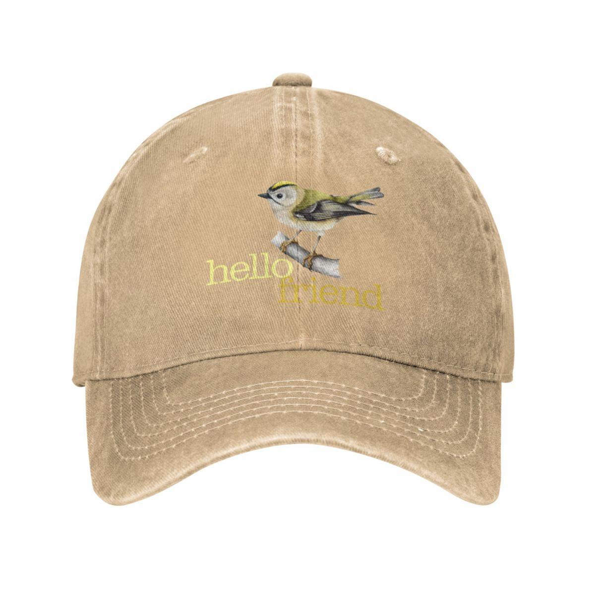 

hello friend Cowboy Hat Bobble Hat Golf Cap Hat Luxury Brand Hat For Women Unisex S