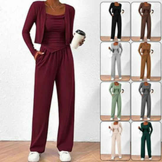 2025 Retro Corduroy Women's Harem Pants - European & American Spring/Autumn Style