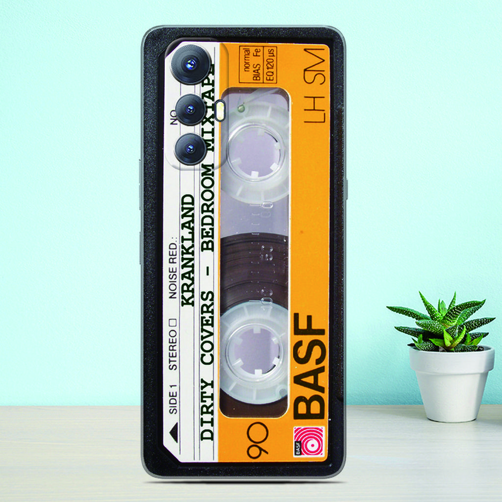 Music Tape Retro Phone Case For OPPO A6T A6x A6 A5 Pro 5G A5x A3 A3X A17 A17K 4G A78 A58 A54 A76 A57 A57s A2x Custom Photo Cover