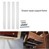Adjustable Drawer Repair Brackets For Reinforcing Sagging Wooden Cabinets Easy Installation Metal Support Frame