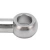 3/8in Brake Banjo Fitting 10mm Inner Diameter Stainless Steel Hose Line Adapter Leakage Prevention for M10 Banjo Bolt