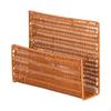Bookend Desk Bookshelf Display Stand Book Shelf Decorative Woven Magazine Rack Organizer for Office