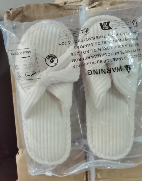 Women's Comfort Open-Toe Memory Foam Slippers - Corduroy, Home & Spa, All-Season