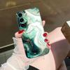 Watercolor Painting Marble Phone Case For Samsung Galaxy S26 S25 EDGE S24 S23 S22 S21 S20 FE S10 Ultra PLUS LITE DIY Case Cover
