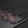 Occhiali da Sole alla Moda Unisex Classici Senza Montatura Occhiali alla Moda per Costume da Vacanza Adatti Miglior Regalo per Occasioni Festive