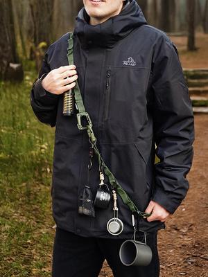 CLS Outdoor Multifunctional Tent Canopy Rope Buckle and Storage Lanyard