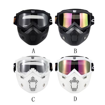 LMoDri Motorcycle Cross Country Mask Tactical Goggles Windproof Sand-proof Breathable Riding Outdoor Sports Mirror