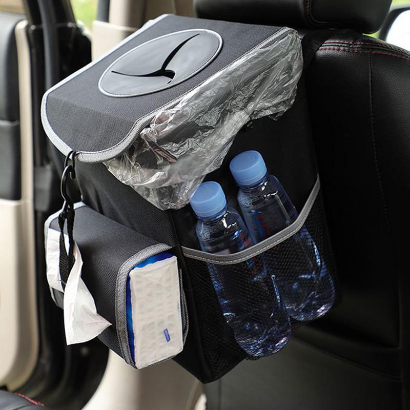 Auto Müllbeutel für Rücksitz Auto Sitzlehne Aufbewahrungsbehälter Multifunktionale Große Kapazität Wasserdicht Faltbarer Auto Müllbehälter