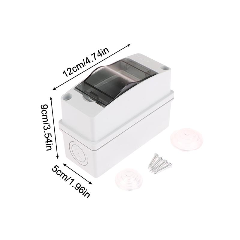 

HT2 HT3 HT5 Outdoor Waterproof Electrical Distribution Box Circuit Breaker MCB Power Plastic Junction Wire Box IP65 Power Supply
