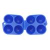 2/4 Grids Picnic Holder Foldable Portable Organizer Case Egg Tray Egg Storage Box