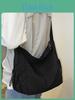 Stylish Nylon Bucket Bag With Inner Phone Pocket For Leisure And Outings