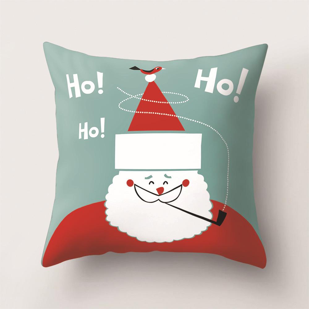Cartoon Pattern Office Pillow Yiwu Pillowcase Christmas Sofa Pillowcase
