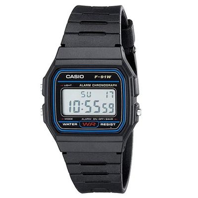 Soldier Electronic Wristwatch + Engraved Cheering Message No. 4 Stationery Set 01_F-91W-1D