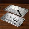 Stainless Steel Frying Pan Bottom Colanders Strainers Mesh Oil Sticks Leaky Electric Frying Furnace Slag GN Pan Mesh Net Rack6