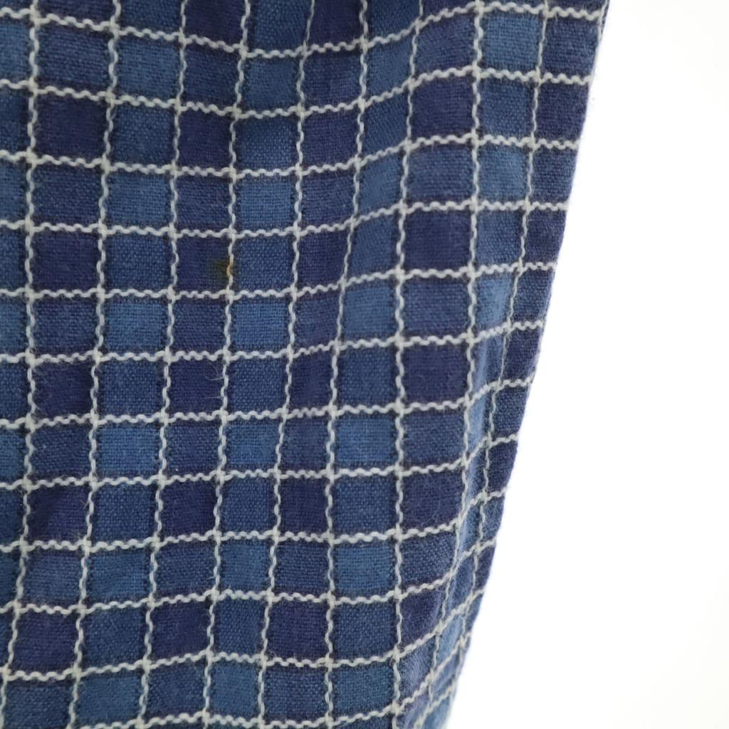 Gramicci Check Pattern Easy pants S Blue Outdoors Men's Used